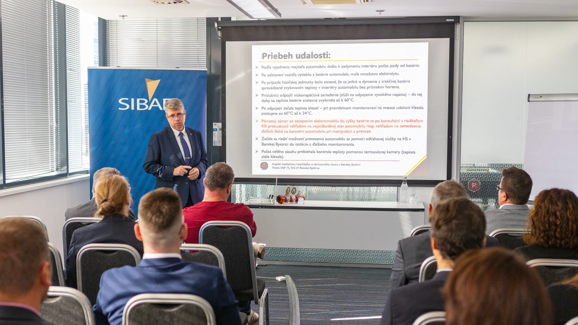Zopár poznámok z miestnosti „Požiarna prevencia“ – SIBAF® Forum 2025